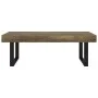 Couchtisch aus MDF und dunkelbraunem und schwarzem Eisen 120x60x40 cm von vidaXL, Couchtisch - Ref: Foro24-286103, Preis: 104...