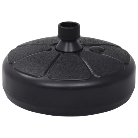 Base de sombrilla rellenable con arena/agua negro 15 L de vidaXL, Bases para sombrillas - Ref: Foro24-47854, Precio: 22,93 €,...
