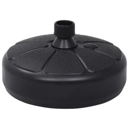Parasol base fillable with sand/water black 15 L by vidaXL, Umbrella bases - Ref: Foro24-47854, Price: 26,28 €, Discount: %