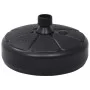 Parasol base fillable with sand/water black 15 L by vidaXL, Umbrella bases - Ref: Foro24-47854, Price: 26,28 €, Discount: %