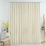 Blackout curtain with hooks cream velvet 290x245 cm by vidaXL, Curtains and curtains - Ref: Foro24-134519, Price: 47,08 €, Di...