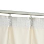 Verdunkelungsvorhang mit Haken, cremefarbener Samt, 290 x 245 cm von vidaXL, Vorhänge und Gardinen - Ref: Foro24-134519, Prei...