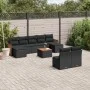 Garden sofa set 10 pieces with black synthetic rattan cushions by , Garden sets - Ref: Foro24-3228057, Price: 552,10 €, Disco...