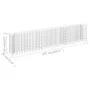 Gabionenbett aus verzinktem Stahl, 270 x 30 x 60 cm von vidaXL, Töpfe und Pflanzgefäße - Ref: Foro24-145638, Preis: 79,09 €, ...
