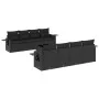 8-piece garden sofa set and black synthetic rattan cushions by , Garden sets - Ref: Foro24-3252282, Price: 652,01 €, Discount: %