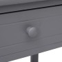 Gray Paulownia wood bedside table 40x29x42 cm by vidaXL, Nightstands - Ref: Foro24-284050, Price: 39,24 €, Discount: %
