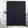 Blackout curtain with anthracite gray hooks 290x245 cm by vidaXL, Curtains and curtains - Ref: Foro24-134425, Price: 34,50 €,...