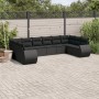 Set de sofás de jardín 10 pzas cojines ratán sintético negro de , Conjuntos de jardín - Ref: Foro24-3254202, Precio: 636,79 €...