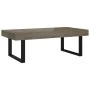 MDF and gray and black iron coffee table 120x60x40 cm by vidaXL, Coffee table - Ref: Foro24-286104, Price: 122,72 €, Discount: %