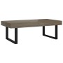 Mesa de centro MDF y hierro gris y negro 120x60x40 cm de vidaXL, Mesas de centro - Ref: Foro24-286104, Precio: 124,13 €, Desc...
