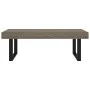 MDF and gray and black iron coffee table 120x60x40 cm by vidaXL, Coffee table - Ref: Foro24-286104, Price: 122,72 €, Discount: %