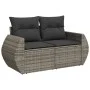 10-piece garden sofa set with gray synthetic rattan cushions by , Modular outdoor sofas - Ref: Foro24-3221809, Price: 612,45 ...