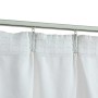 Cortinas opacas con ganchos 2 piezas blanco crudo 140x225 cm