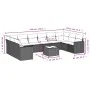 11-piece garden sofa set with beige synthetic rattan cushions by , Modular outdoor sofas - Ref: Foro24-3251816, Price: 697,01...
