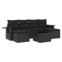 7-piece garden dining set and black synthetic rattan cushions by , Garden sets - Ref: Foro24-3252862, Price: 464,24 €, Discou...