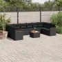 11-teiliges Gartensofa-Set und schwarze synthetische Rattankissen von , Gartensets - Ref: Foro24-3258730, Preis: 663,33 €, Ra...