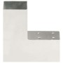 L-Pfostenverbinder, 4 Stück, verzinktes Metall, 71 x 71 mm von vidaXL, Zaunpfosten - Ref: Foro24-145454, Preis: 47,09 €, Raba...