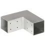 L post connectors 4 pcs galvanized metal 71x71 mm by vidaXL, fence posts - Ref: Foro24-145454, Price: 48,15 €, Discount: %