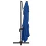Ampelschirm mit LED-Beleuchtung und blauem Aluminiummast 400x300 cm von vidaXL, Sonnenschirme - Ref: Foro24-47009, Preis: 314...