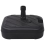 Sonnenschirmständer befüllbar mit Sand/Wasser schwarz 24 L von vidaXL, Schirmständer - Ref: Foro24-47856, Preis: 43,04 €, Rab...