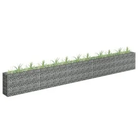 Gabionenbett aus verzinktem Stahl, 450 x 30 x 60 cm von vidaXL, Töpfe und Pflanzgefäße - Ref: Foro24-145646, Preis: 116,03 €,...