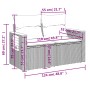 Set Gartensofas 10 Stück Kissen synthetisches Rattan schwarz von , Gartensets - Ref: Foro24-3227161, Preis: 658,70 €, Rabatt: %