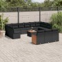 14-piece garden sofa set with black synthetic rattan cushions by , Garden sets - Ref: Foro24-3228141, Price: 880,72 €, Discou...