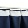 Verdunkelungsvorhänge mit Haken 2 Stück blau 140x175 cm von vidaXL, Vorhänge und Gardinen - Ref: Foro24-134454, Preis: 31,64 ...