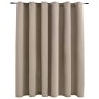 Verdunkelungsvorhang mit beigen Metallringen 290x245 cm von vidaXL, Vorhänge und Gardinen - Ref: Foro24-134445, Preis: 49,84 ...