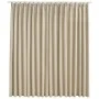 Blackout curtain with hooks beige 290x245 cm by vidaXL, Curtains and curtains - Ref: Foro24-134449, Price: 39,87 €, Discount: %