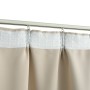 Verdunkelungsvorhang mit Haken beige 290x245 cm von vidaXL, Vorhänge und Gardinen - Ref: Foro24-134449, Preis: 43,74 €, Rabat...