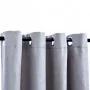 Blackout curtains with metal rings 2 pieces gray 140x245 cm by vidaXL, Curtains and curtains - Ref: Foro24-134466, Price: 40,...