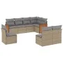 Garden sofa set with beige cushions 8 pcs PE rattan by , Garden sets - Ref: Foro24-3227725, Price: 502,13 €, Discount: %