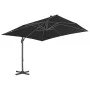 Ampelschirm mit schwarzem Aluminiummast 3x3 m von vidaXL, Sonnenschirme - Ref: Foro24-47000, Preis: 280,60 €, Rabatt: %
