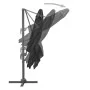 Ampelschirm mit schwarzem Aluminiummast 3x3 m von vidaXL, Sonnenschirme - Ref: Foro24-47000, Preis: 280,60 €, Rabatt: %