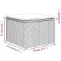 4-piece garden sofa set and gray synthetic rattan cushions by , Garden sets - Ref: Foro24-3221269, Price: 268,91 €, Discount: %