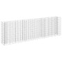 Arriate de gaviones de acero galvanizado 270x30x90 cm de vidaXL, Maceteros y jardineras - Ref: Foro24-145639, Precio: 139,22 ...