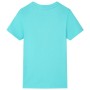 Kurzarm-T-Shirt für Kinder in Aquamarinfarbe 92 von , Kinder-T-Shirts - Ref: Foro24-11619, Preis: 8,13 €, Rabatt: %