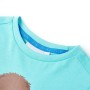 Kurzarm-T-Shirt für Kinder in Aquamarinfarbe 92 von , Kinder-T-Shirts - Ref: Foro24-11619, Preis: 8,13 €, Rabatt: %