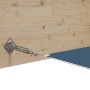 Toldo vertical tela oxford azul 180x800 cm