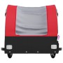 Schwarz-roter Fahrradanhänger aus Eisen, 30 kg von , Fahrradanhänger - Ref: Foro24-94118, Preis: 76,13 €, Rabatt: %