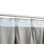 Blackout curtains with hooks 2 pieces gray 140x225 cm by vidaXL, Curtains and curtains - Ref: Foro24-134468, Price: 43,04 €, ...