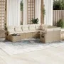 Gartensofa-Set mit beigen Kissen, 10-teilig, synthetisches Rattan von , Gartensets - Ref: Foro24-3220657, Preis: 672,75 €, Ra...