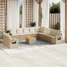 12-piece garden sofa set and brown synthetic rattan cushions by , Modular outdoor sofas - Ref: Foro24-3224644, Price: 869,35 ...