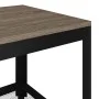 MDF and gray and black iron side table 90x45x45 cm by vidaXL, Coffee table - Ref: Foro24-286083, Price: 79,21 €, Discount: %