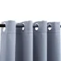 Blackout curtains with metal rings 2 pcs gray 140x175 cm by vidaXL, Curtains and curtains - Ref: Foro24-134426, Price: 28,75 ...