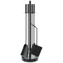 Fireplace tool set 5 pieces steel 18x66 cm by , fireplace tools - Ref: Foro24-156376, Price: 56,40 €, Discount: %