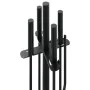 Kaminwerkzeug-Set, 5-teilig, aus Stahl, 18x66 cm. von , Kaminbesteck - Ref: Foro24-156376, Preis: 57,72 €, Rabatt: %