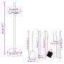 Fireplace tool set 5 pieces steel 18x66 cm by , fireplace tools - Ref: Foro24-156376, Price: 56,40 €, Discount: %