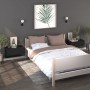 Wand-Nachttische 2 Stück schwarz von vidaXL, Nachttische - Ref: Foro24-810938, Preis: 64,76 €, Rabatt: %